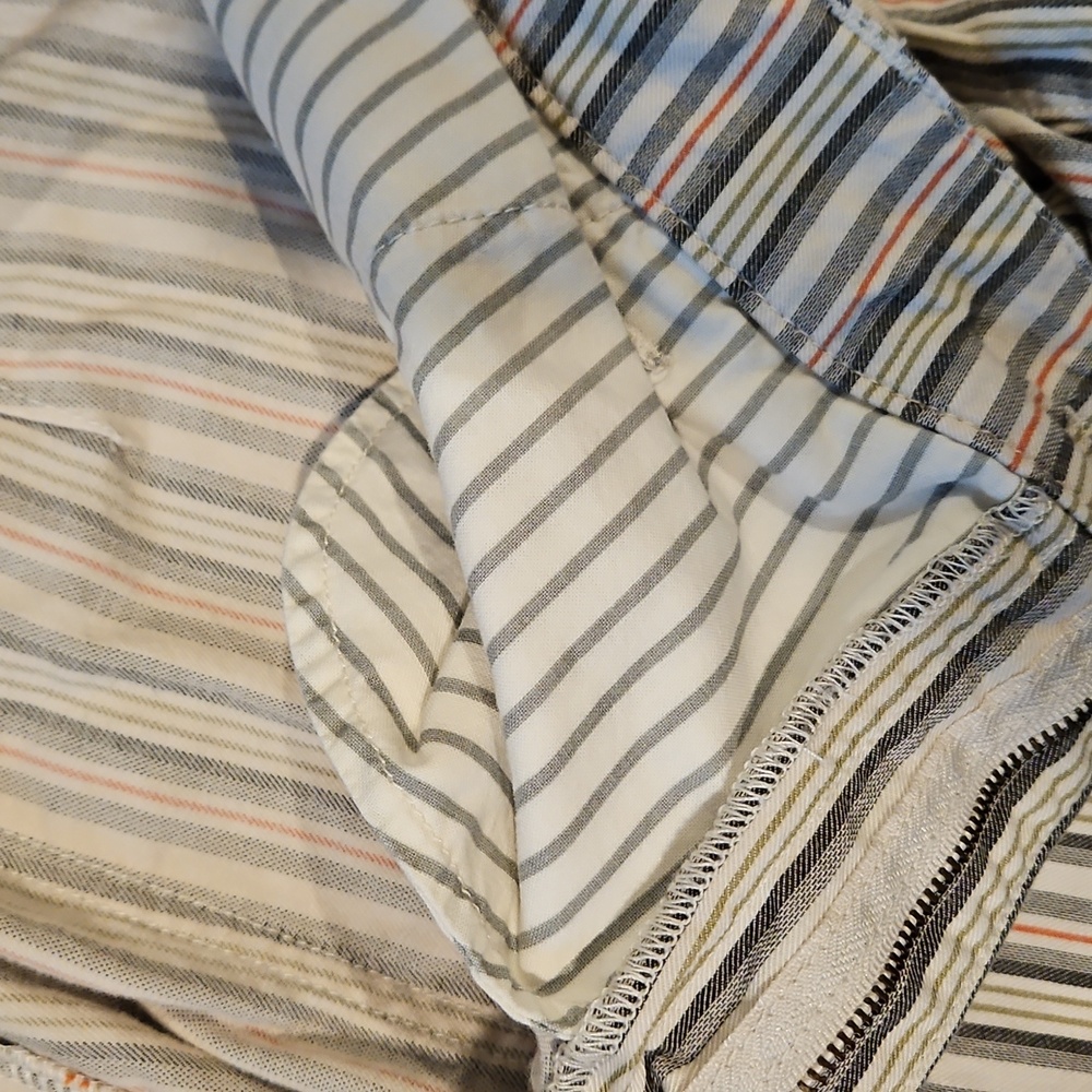 Cabi Size 14 Striped Casual Pants - Picture 6 of 10
